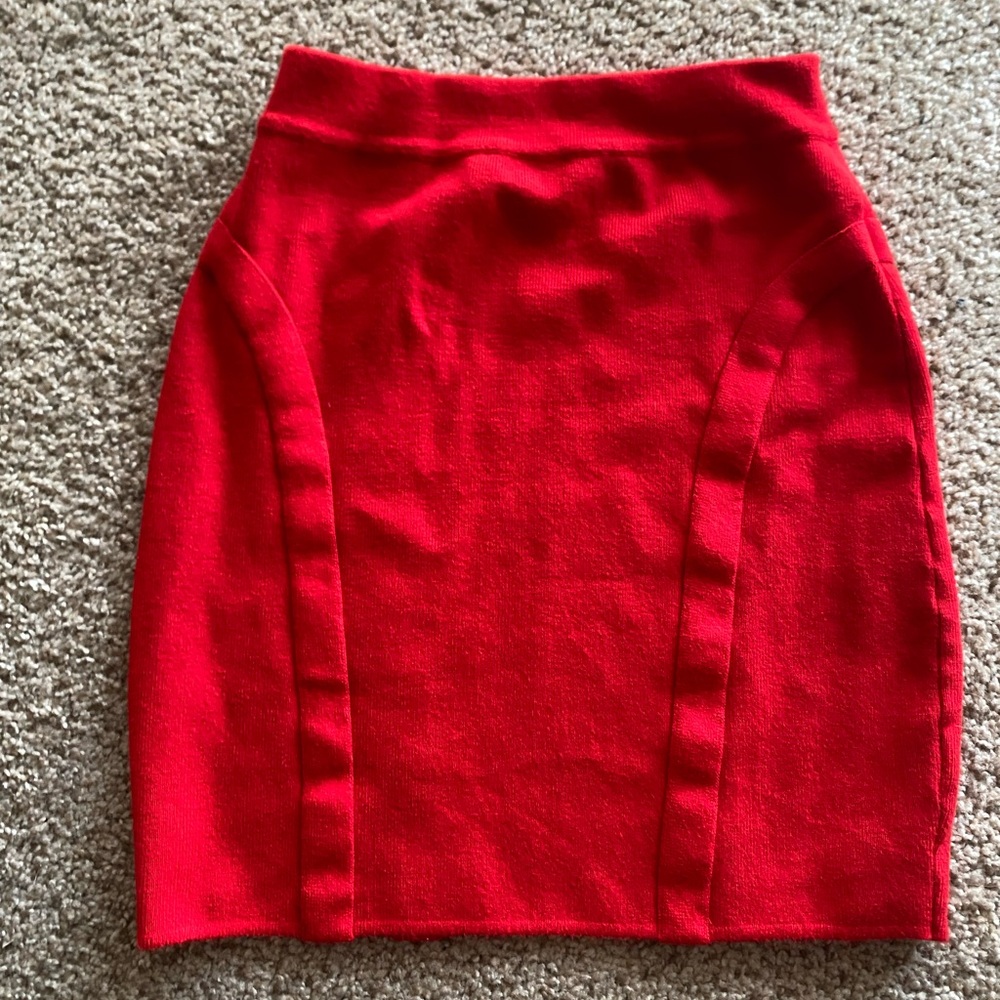 Red 2B skirt